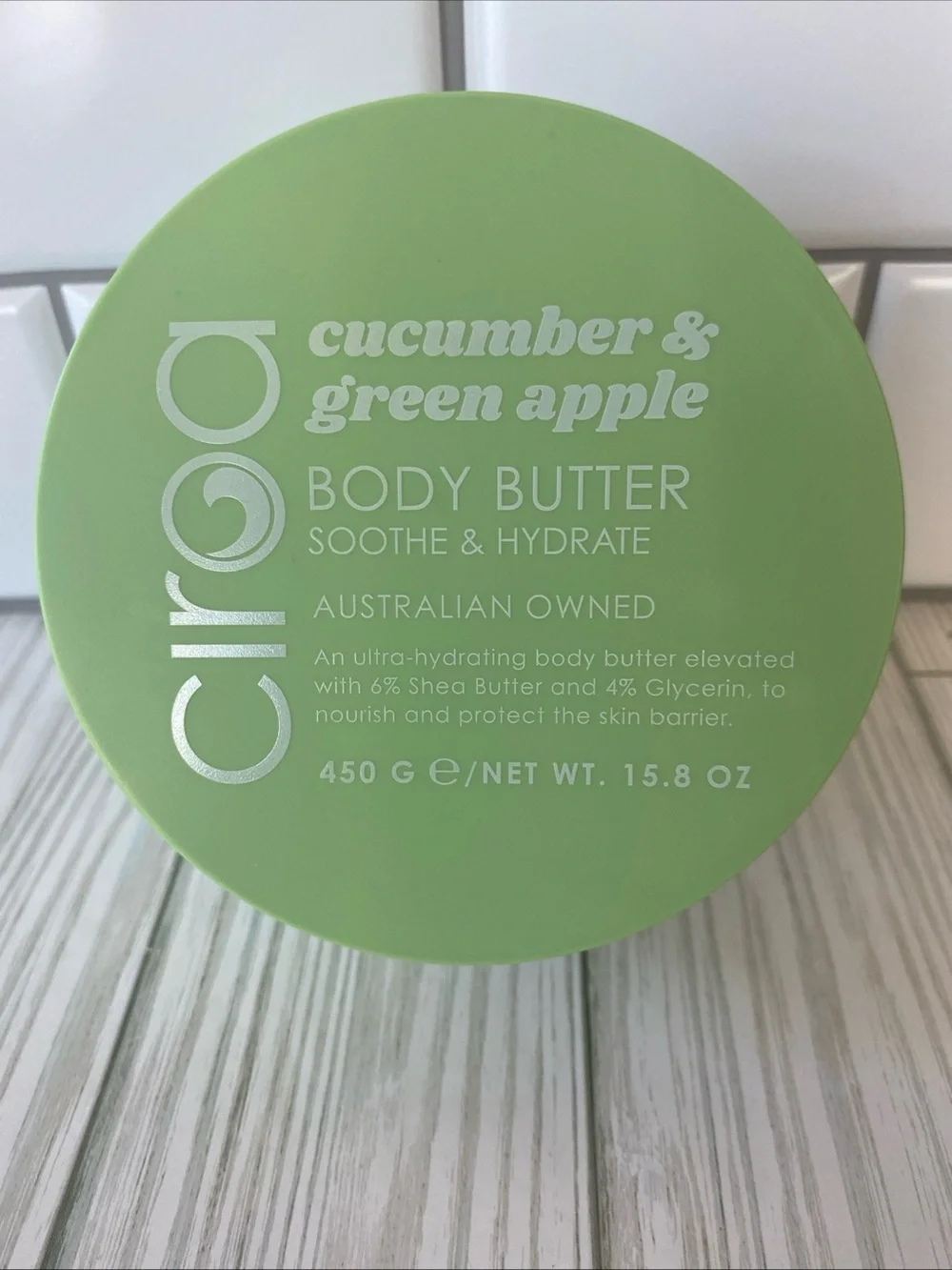 CIROA Body Butter *Cucumber & Green Apple* Vegan Friendly